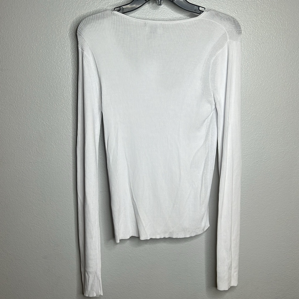 Halogen Rib Long Sleeve - Mediumd - Picture 4 of 5